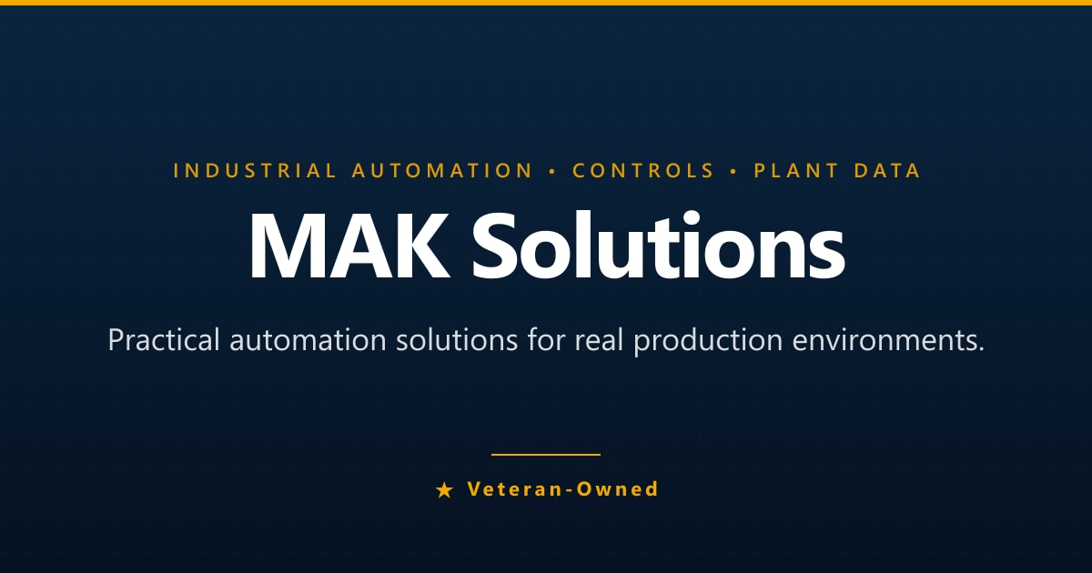 MAK Solutions | Industrial Automation & Controls